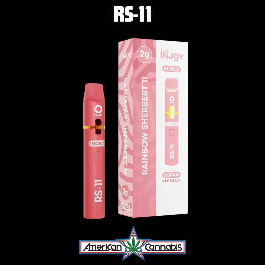 [Cartridge] Cure INJOY Rainbow Sherbert 2g [Indica]