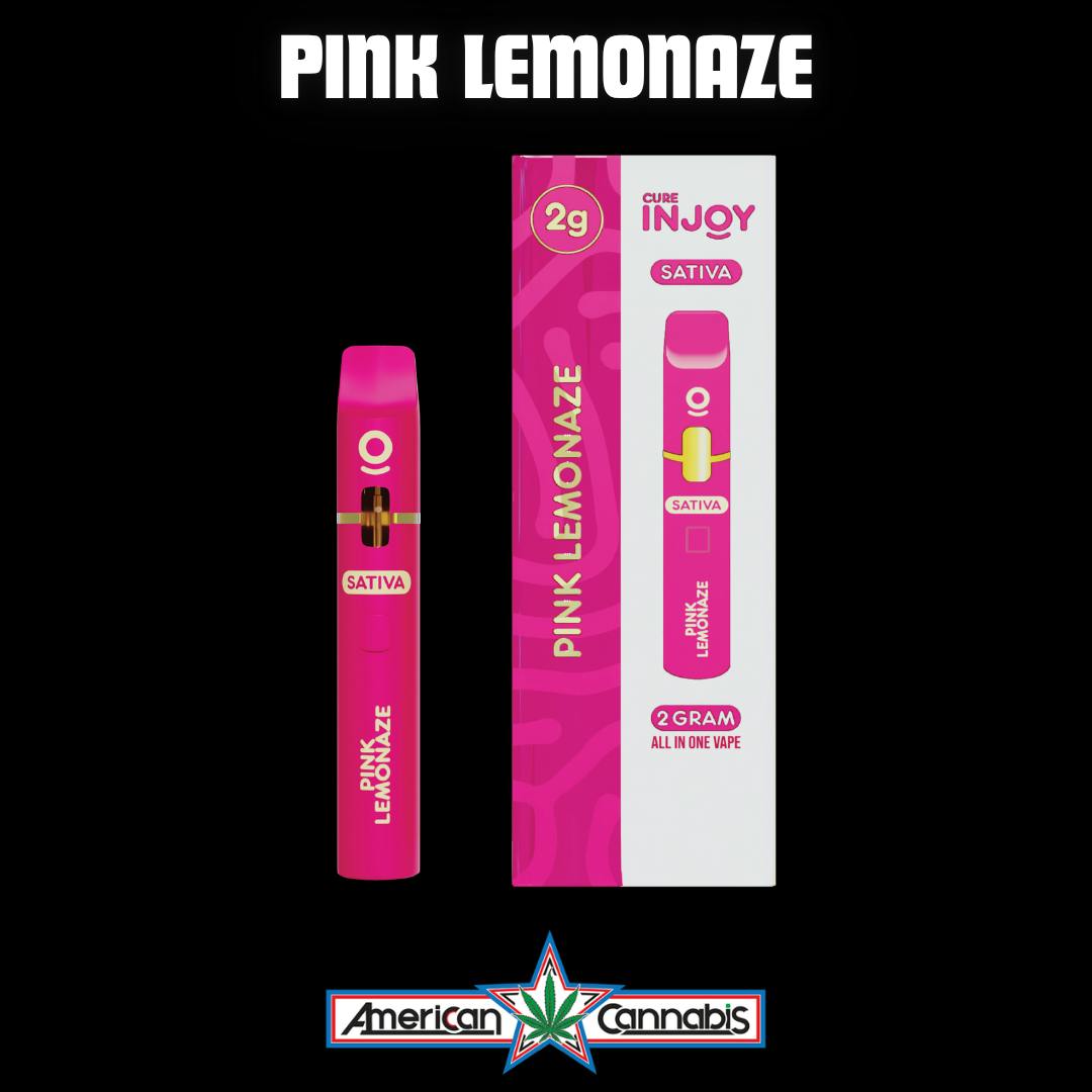 [Cartridge] Cure INJOY Pink Lemonaze 2g [Sativa]