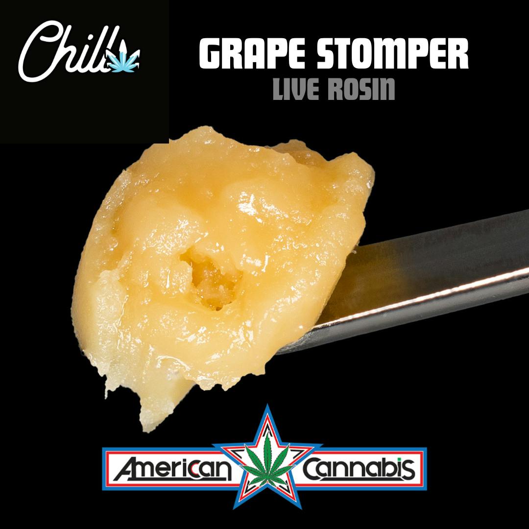 [Concentrate] Chill Grape Stomper Live Rosin 1g [Hybrid]