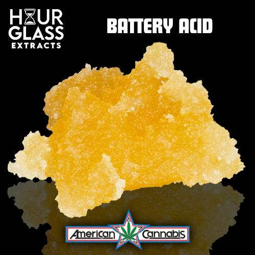 [Concentrate] Hourglass Battery Acid Live Resin 7g [Indica]