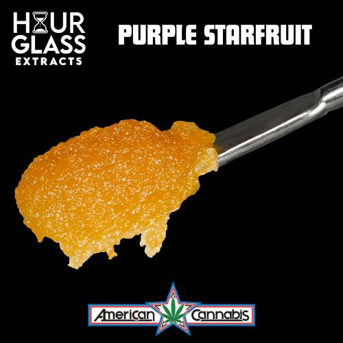 [Concentrate] Hourglass Purple Starfruit Live Resin 7g [Indica]