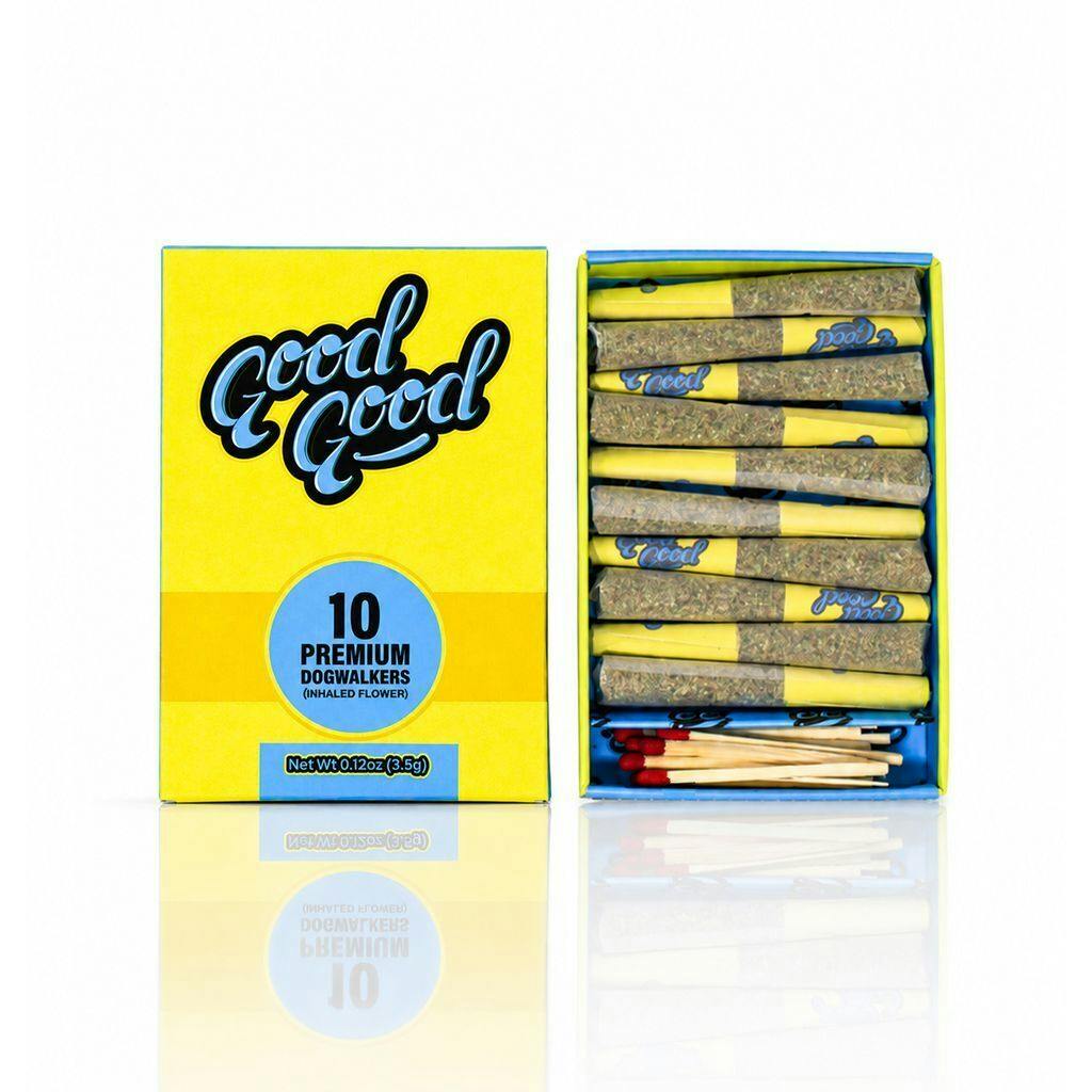 GOOD GOOD Astro Devil Dogwalkers Pre-Rolls 0.35g Each | 10 Pack