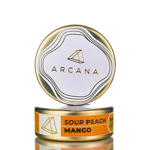 ARCANA Sour Peach Mango Gummies 10mg Each | 10 Pack