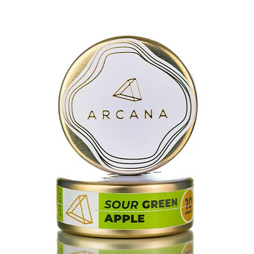ARCANA Sour Green Apple Gummies 10mg Each | 10 Pack