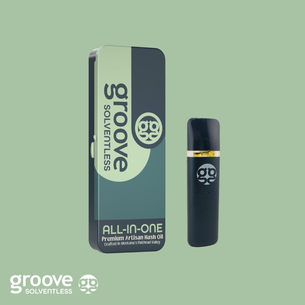 Groove Solventless Pomelo Punch Hash Oil AIO 0.5g