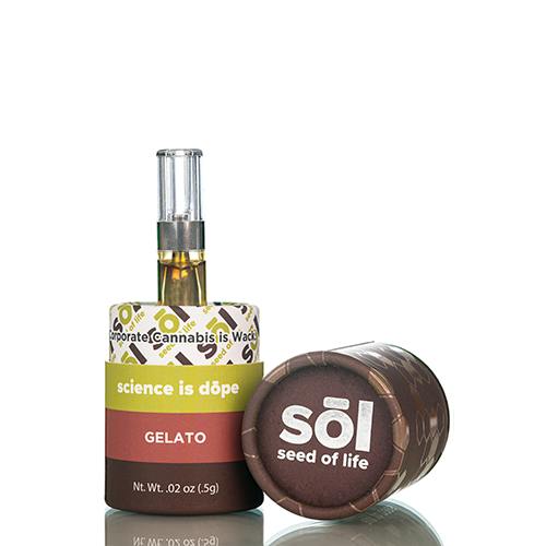 SOL Gelato Distillate Cartridge 0.5g