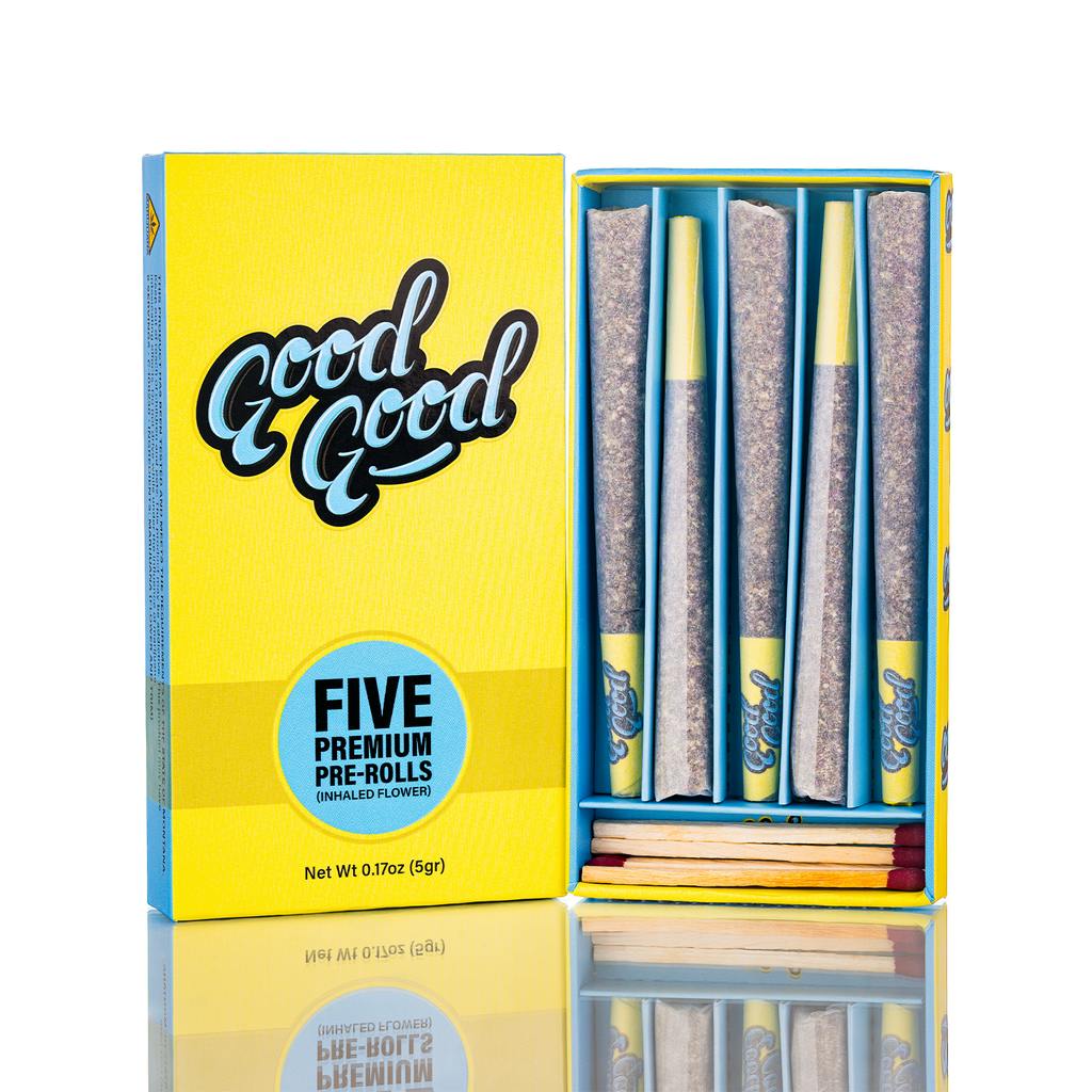GOOD GOOD Sluice Box Pre-Roll Pack 1g Each | 5 pack
