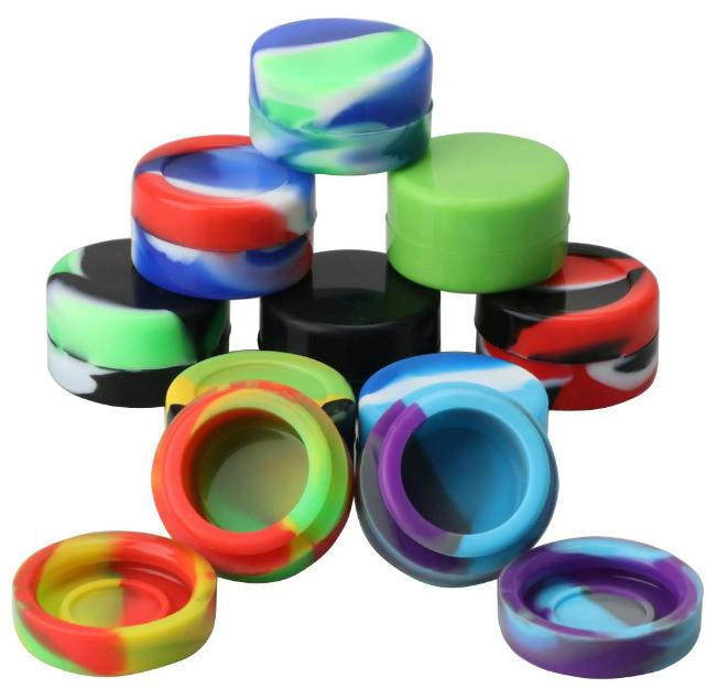 Silicone Wax Container at Higher Love Cannabis Dispensary Munising