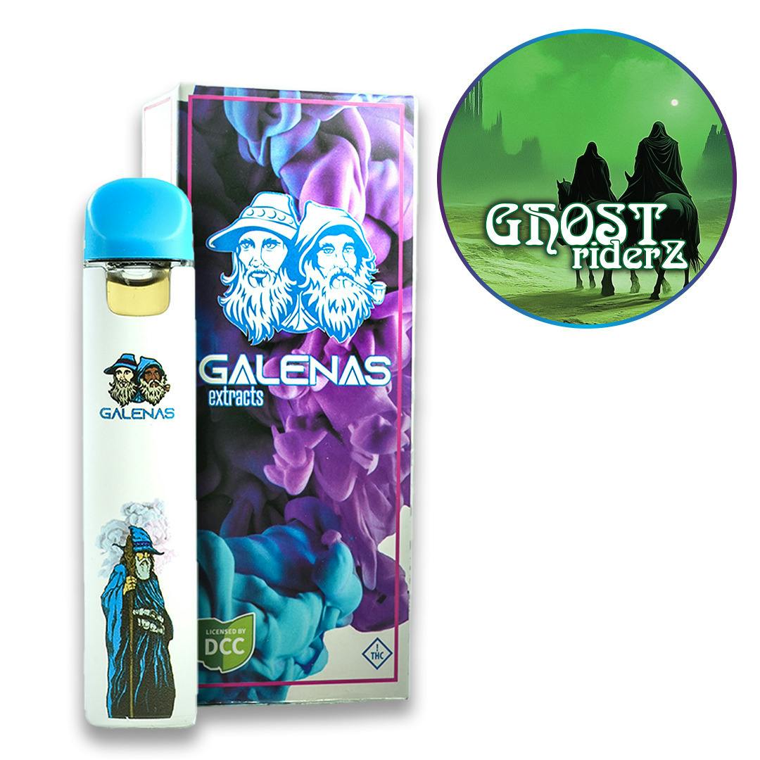 Galenas Ghost Riderz All-In-One Live Rosin Vape