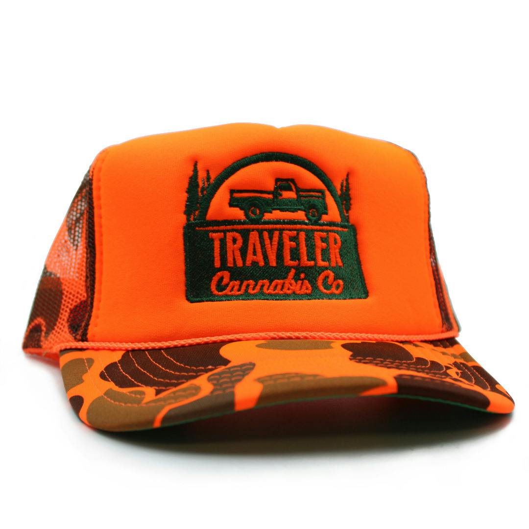Traveler Hat | Orange Camo