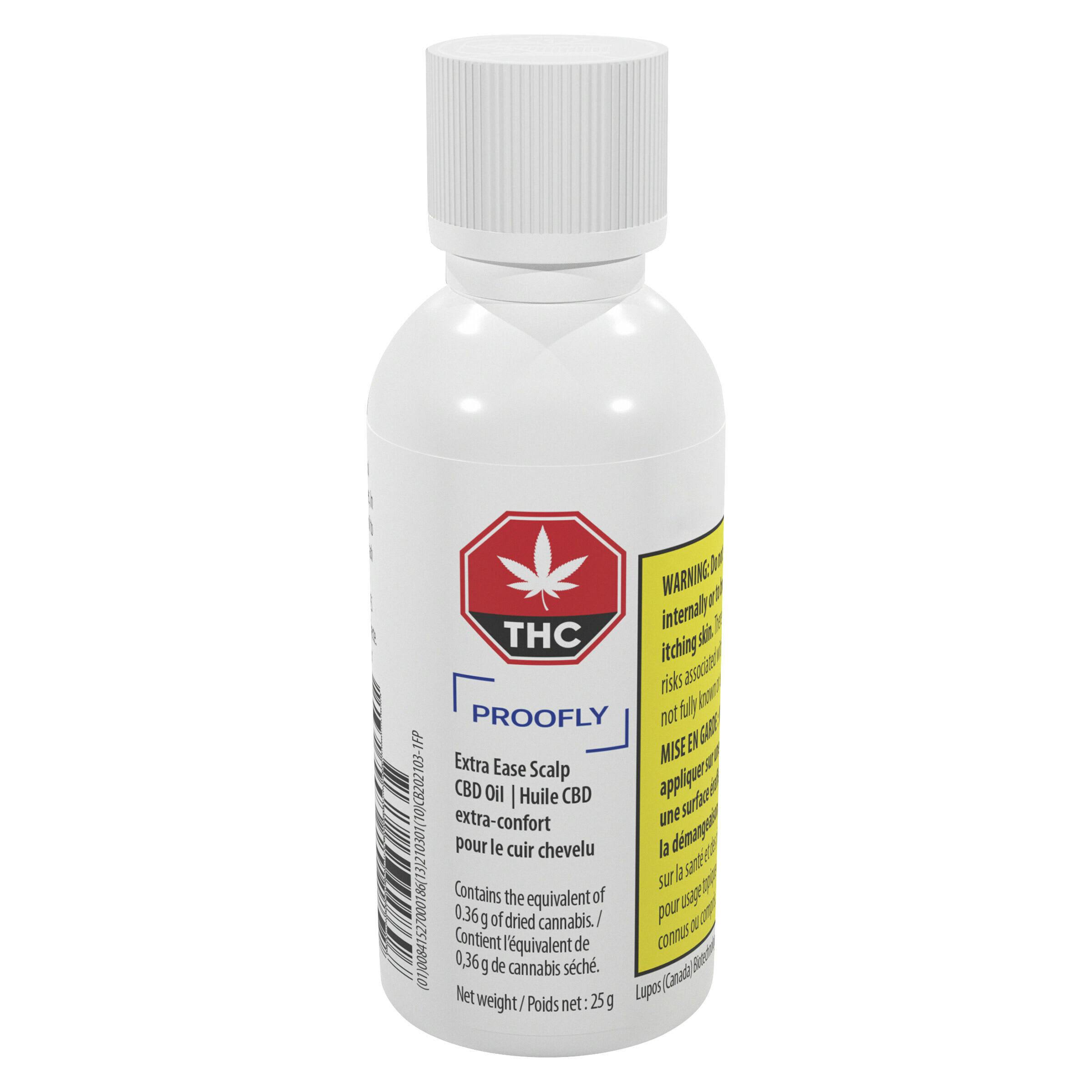 Proofly - Extra Ease Scalp CBD Oil // Disc. - Extra Ease Scalp CBD Oil 25g Creams and Lotions