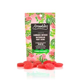 Sweet Watermelon Fruit Chews 10 pack
