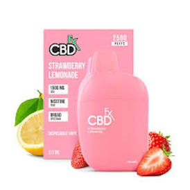 CBD FX Vape Strawberry Lemonade