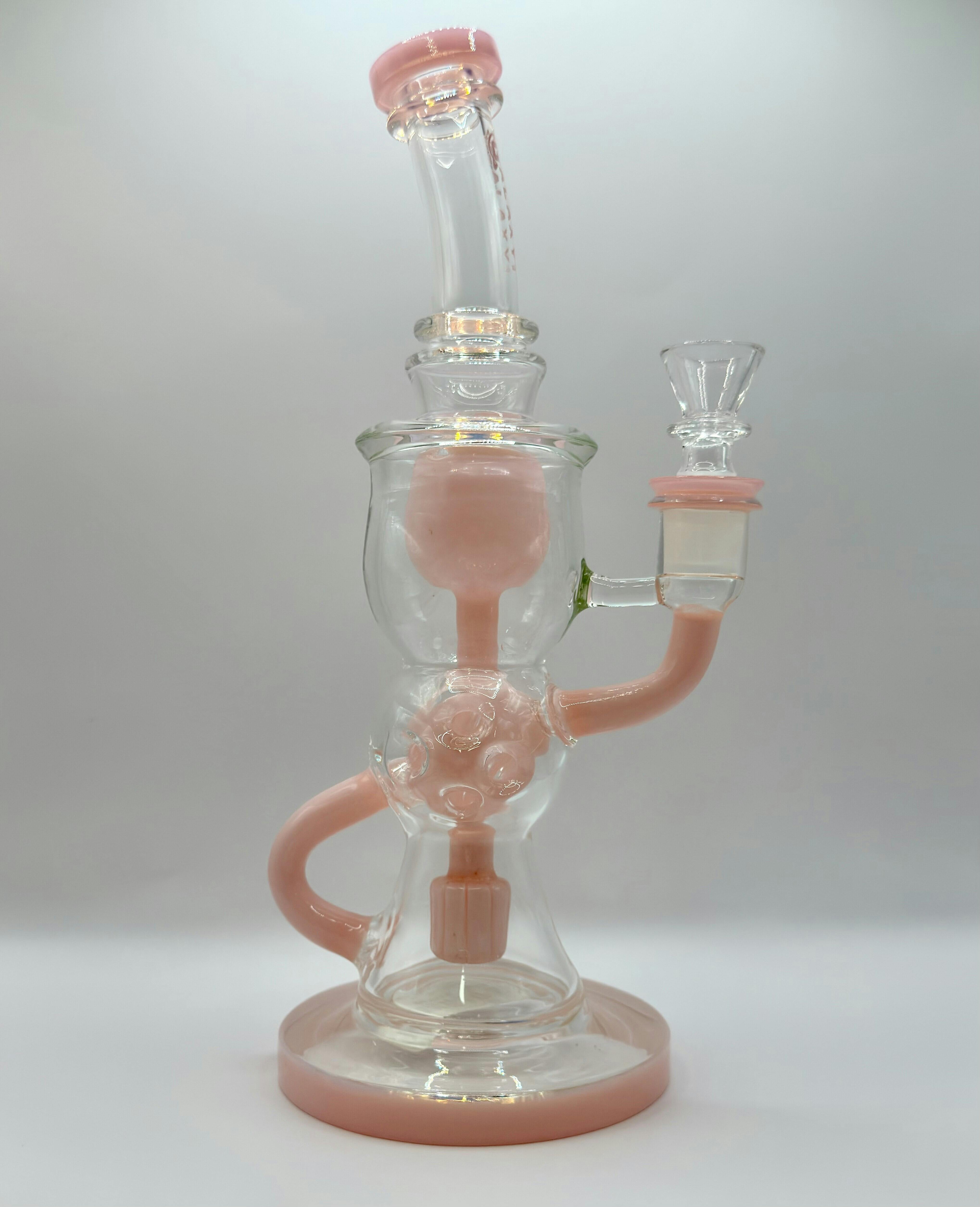 Galaxy 10inch Pink Internal Fab Egg Recycler With Showerhead