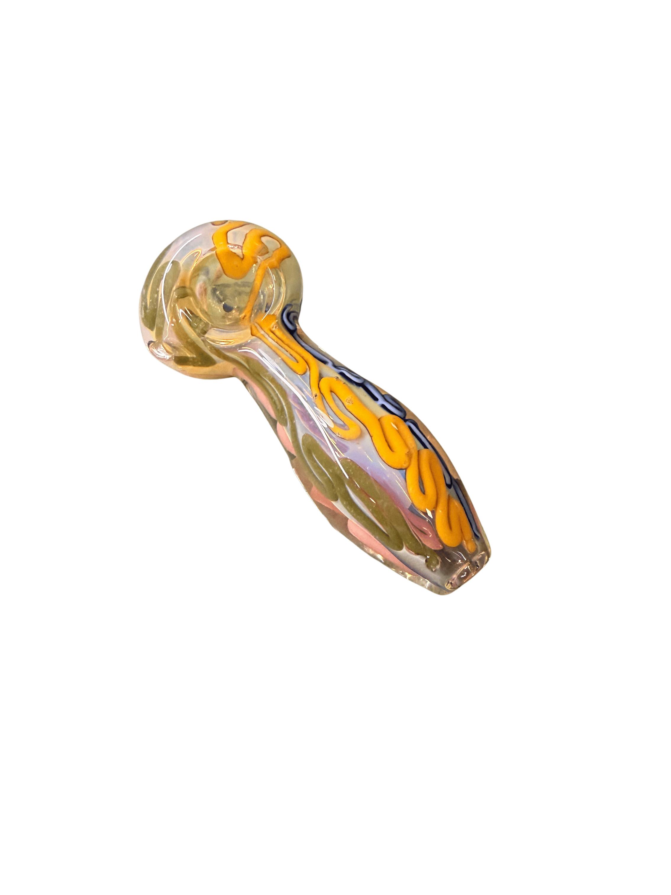 4 Inch Fumed Spoon W/ Colorful Ropes 1
