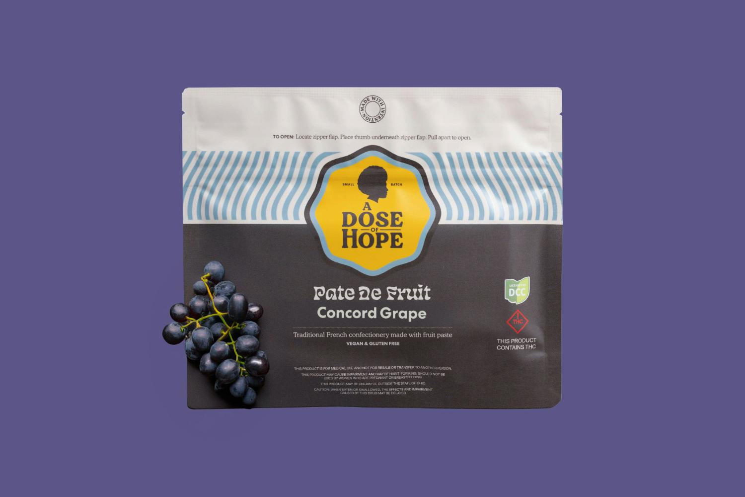 Grape Pate De Fruit RSO Gummies - 1215831