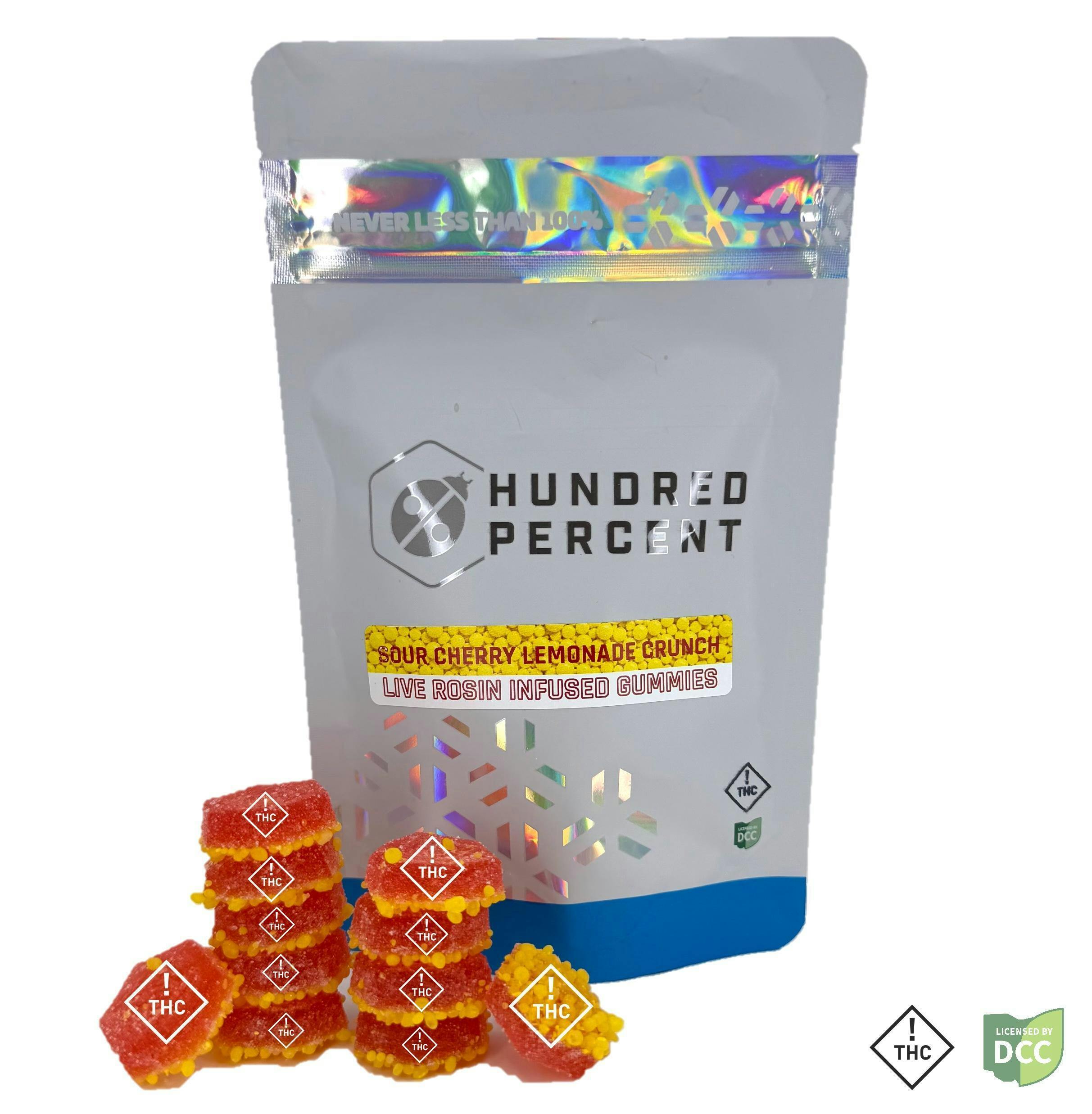 Sour Cherry Lemonade Crunch Live Rosin Infused Gummies 6pk - 1314116 at Trulieve Beavercreek Dispensary