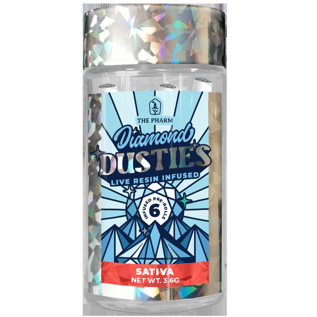 Diamond Infused Ruby Sativa Pre-Roll Pack 3.6g (6-Pack | 0.6g Each)