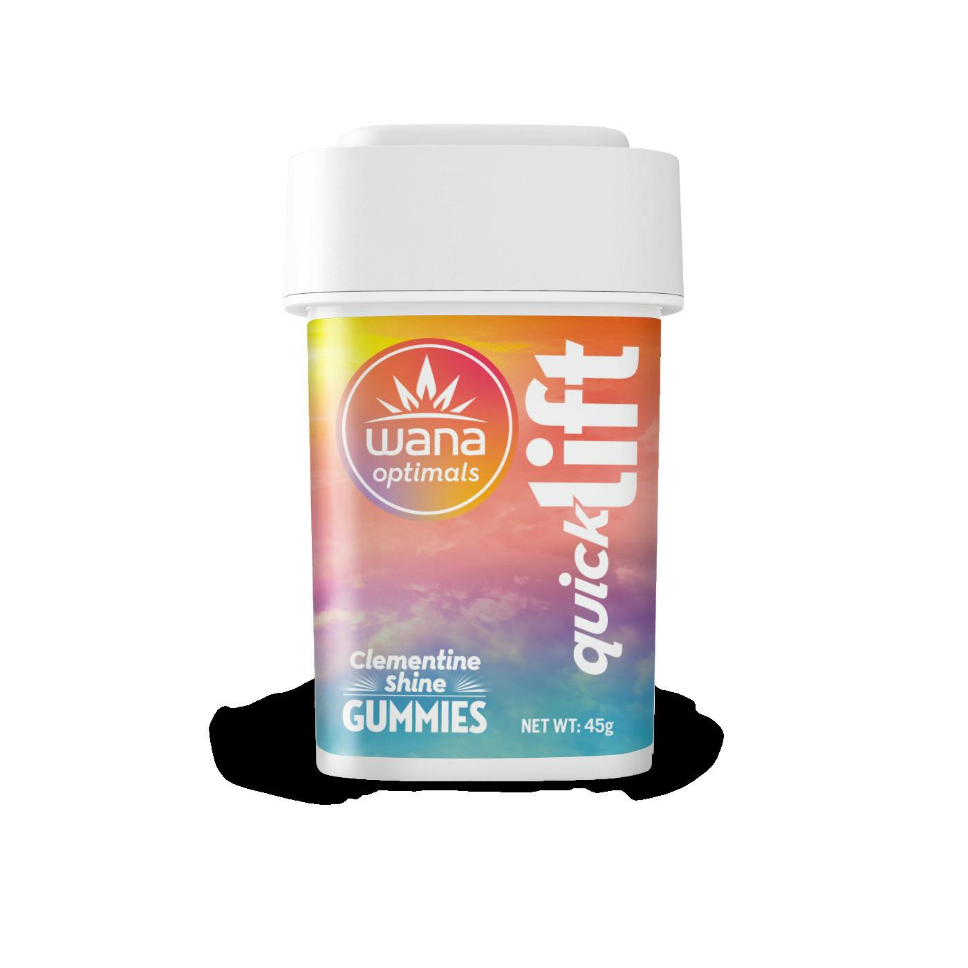 Quick Fast-Acting Ratioed Clementine Shine Gummies 50mg (10-Pack | 5mg Each)