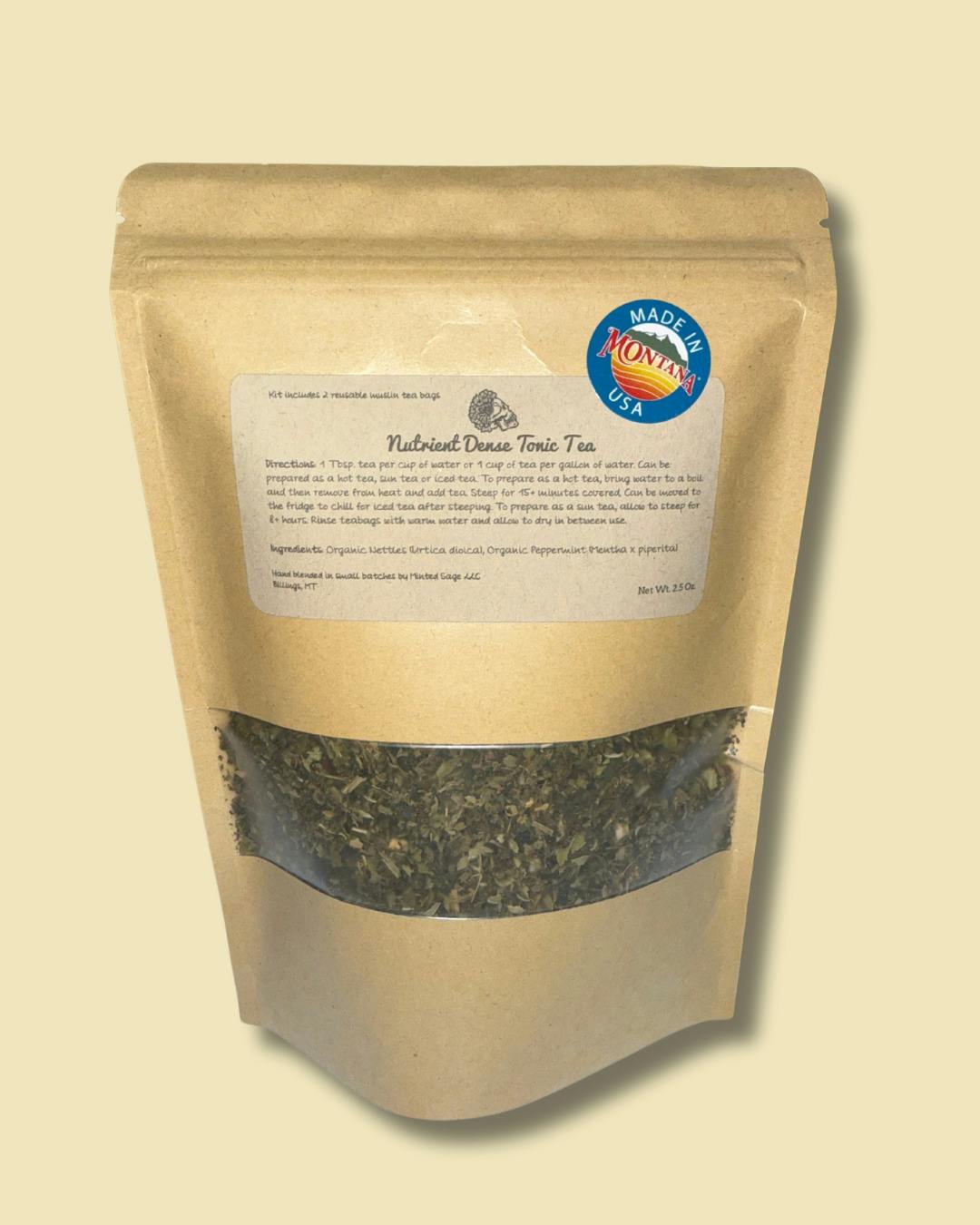 (Minted Sage) Nutrient Dense Tonic Tea Kit