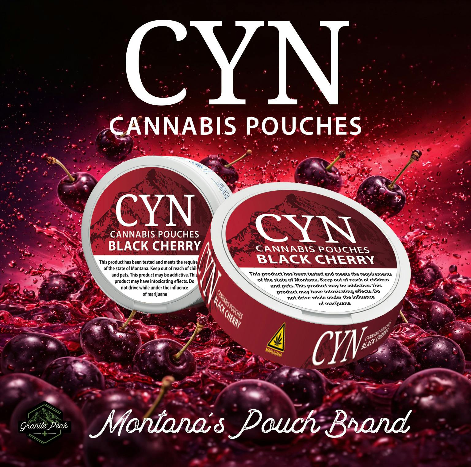 Cyn Pouches - Black Cherry