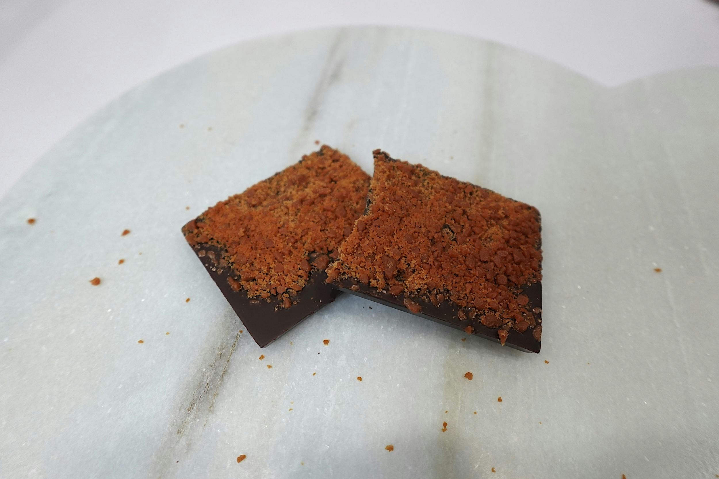 Chef J's Edibles - Chocolate Bar - Dark Toffee