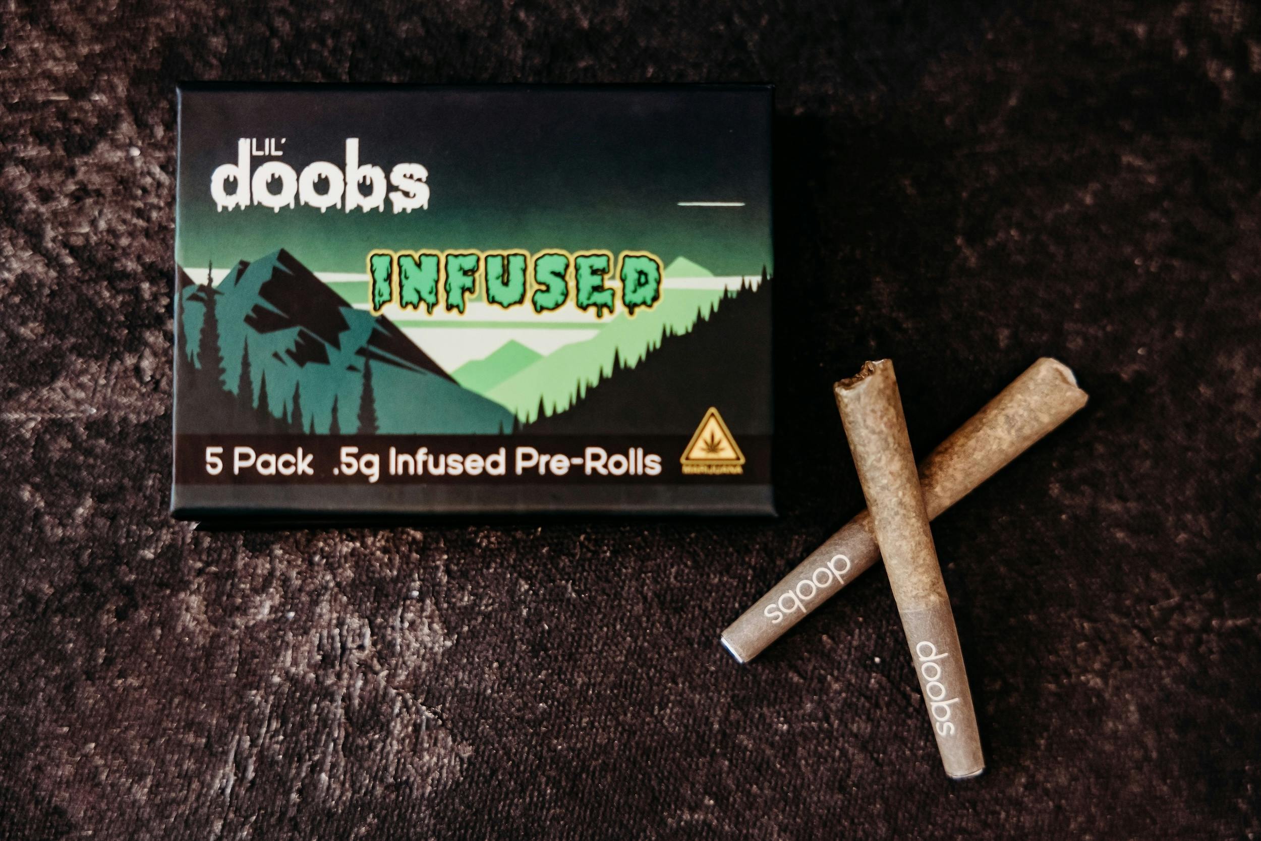 Lil Doobs Infused - Icy Blue .625g (5) Pack cannabis product