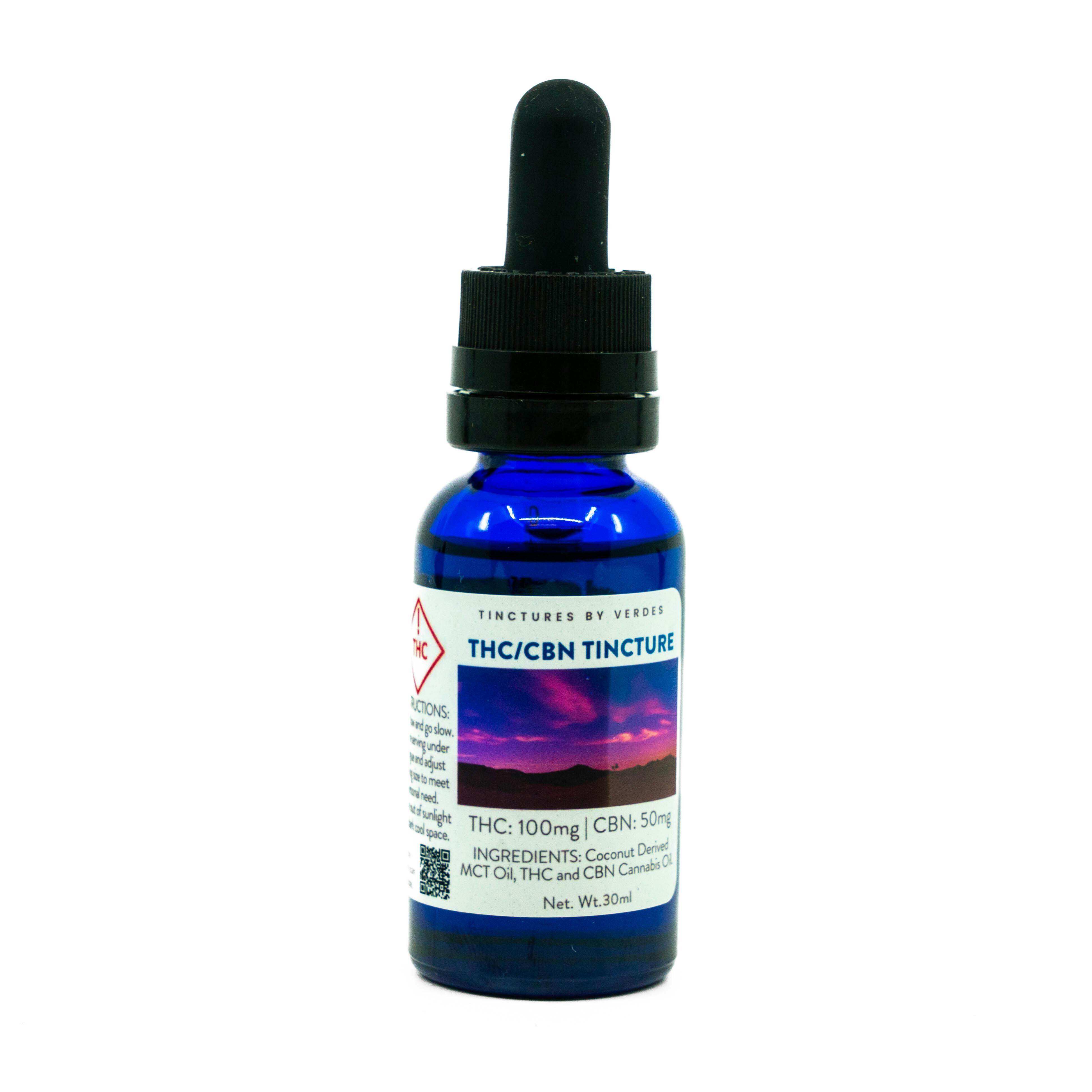 Verdes | 30ml Tincture | CBN/THC 2:1