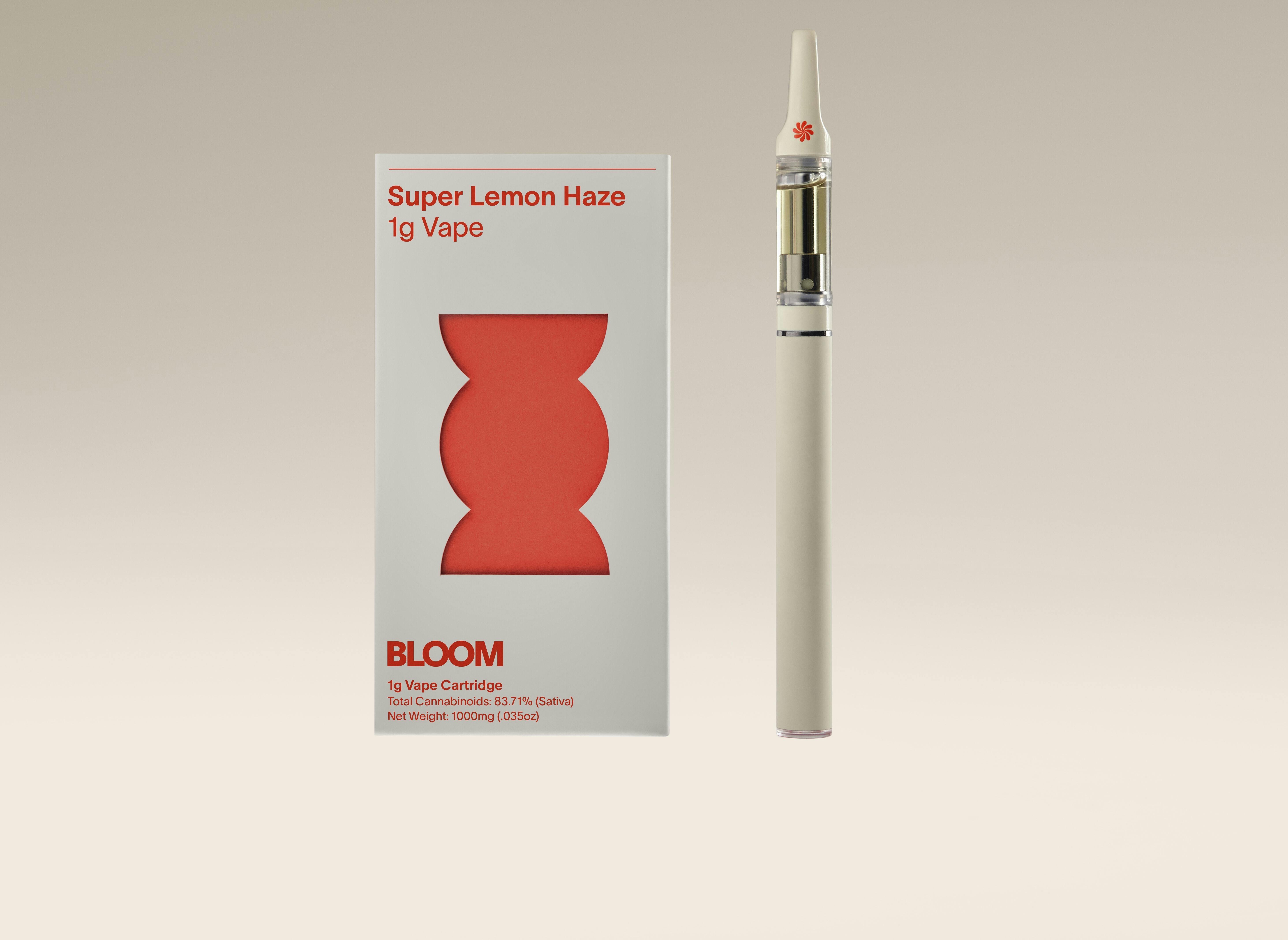 Bloom | 1g Cart | Super Lemon Haze (Sativa)