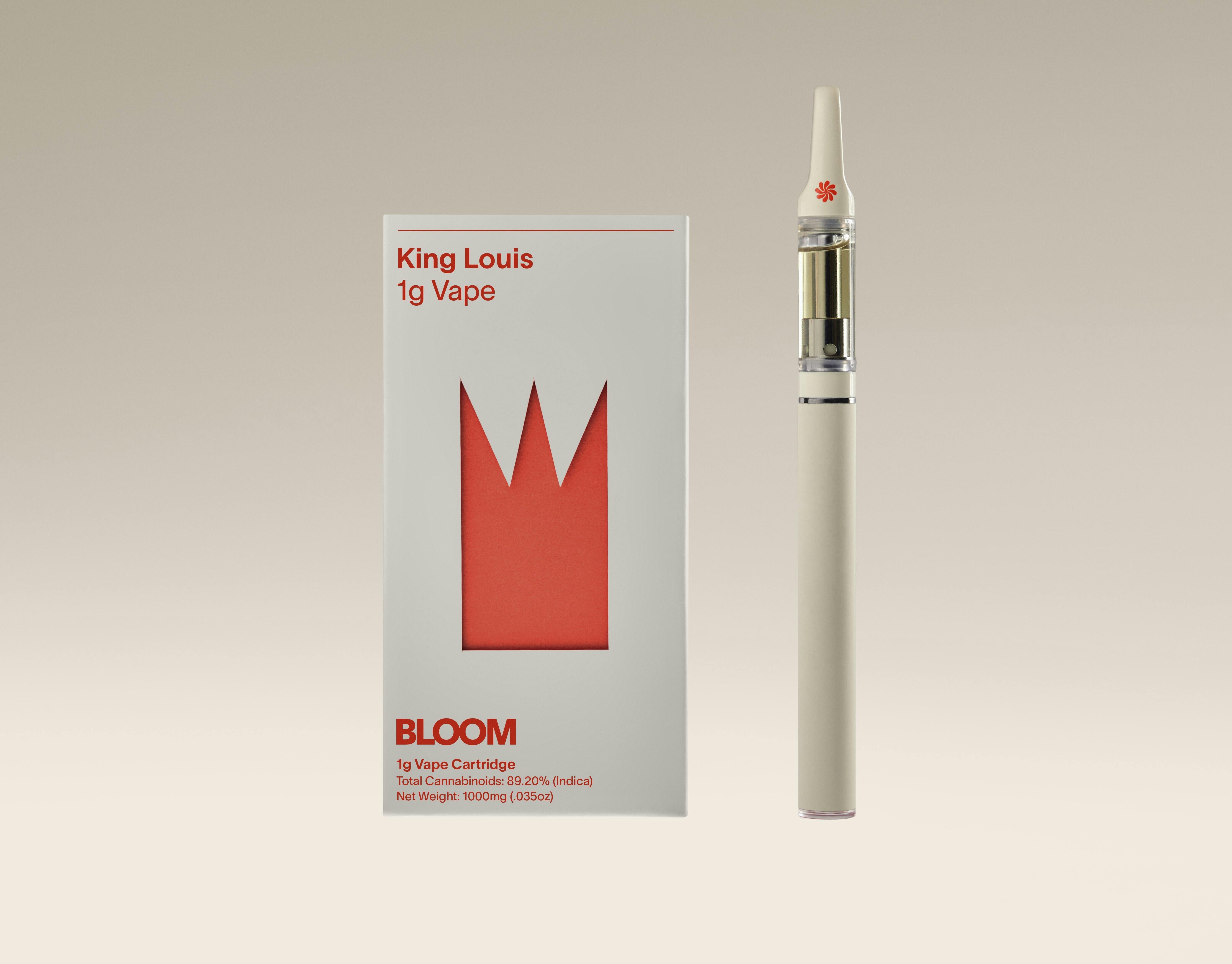 Bloom | 1g Cart | King Louis (Indica)