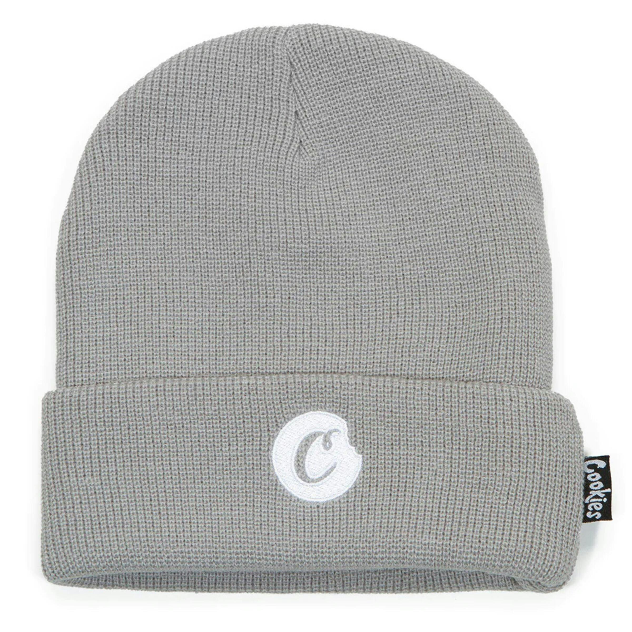 Cookies | C-Bite Beanie | Ash & White