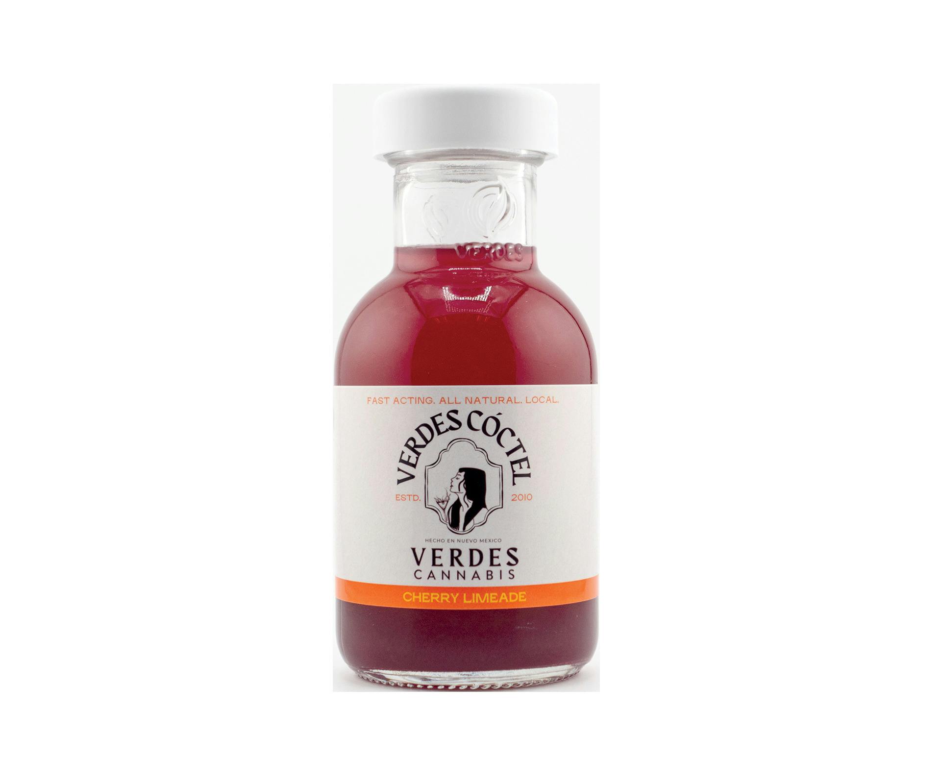 Verdes | 20mg Beverages | 1:1 THC CBG Cherry Limeade