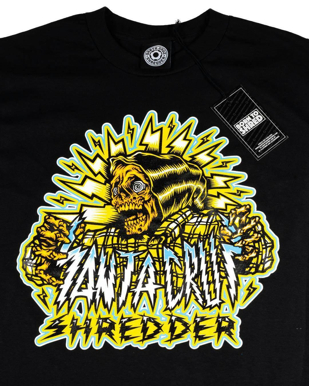 Santa Cruz Shredder | Shocker Skull T-Shirt | Medium