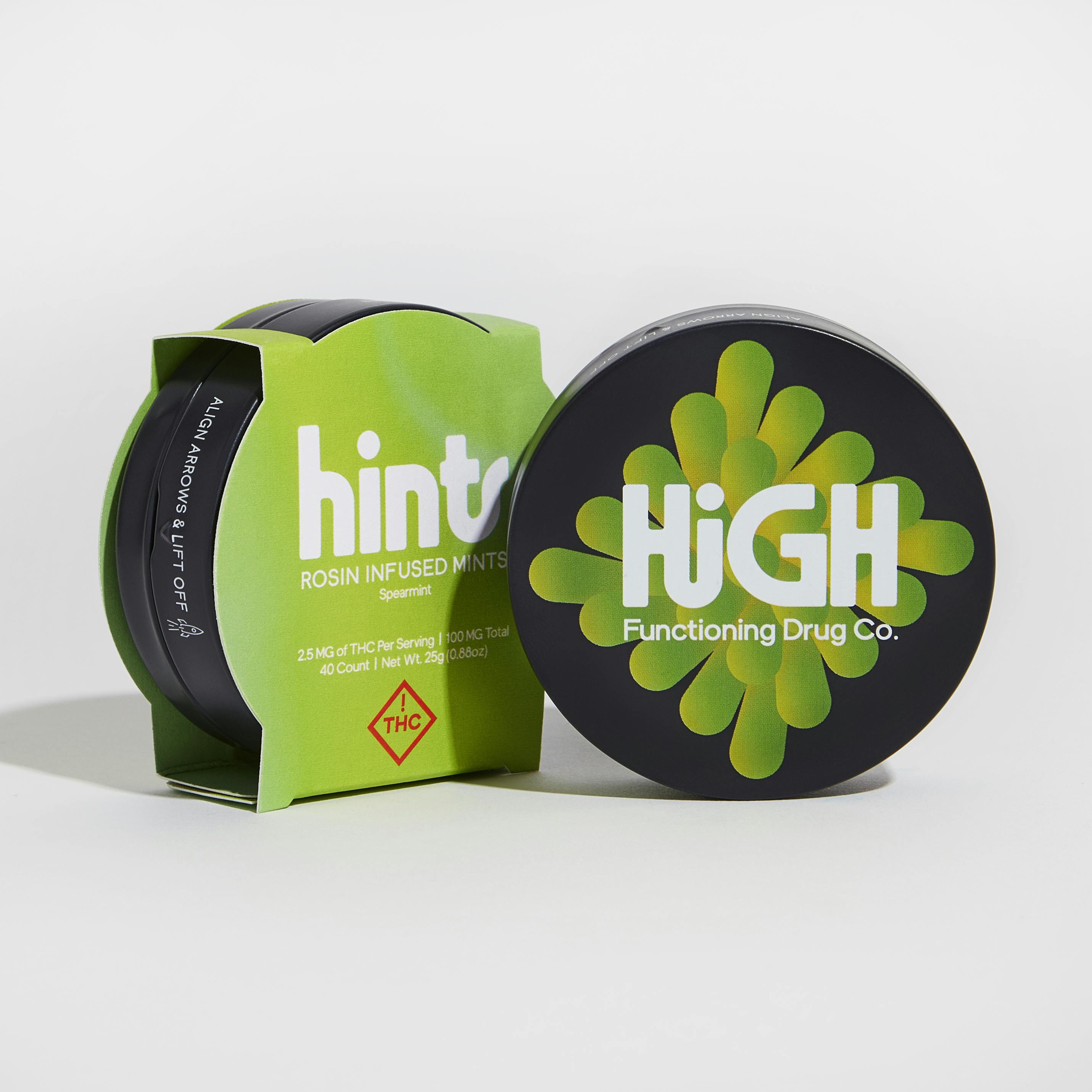 HFD | Hints Rosin Infused Mints | Spearmint