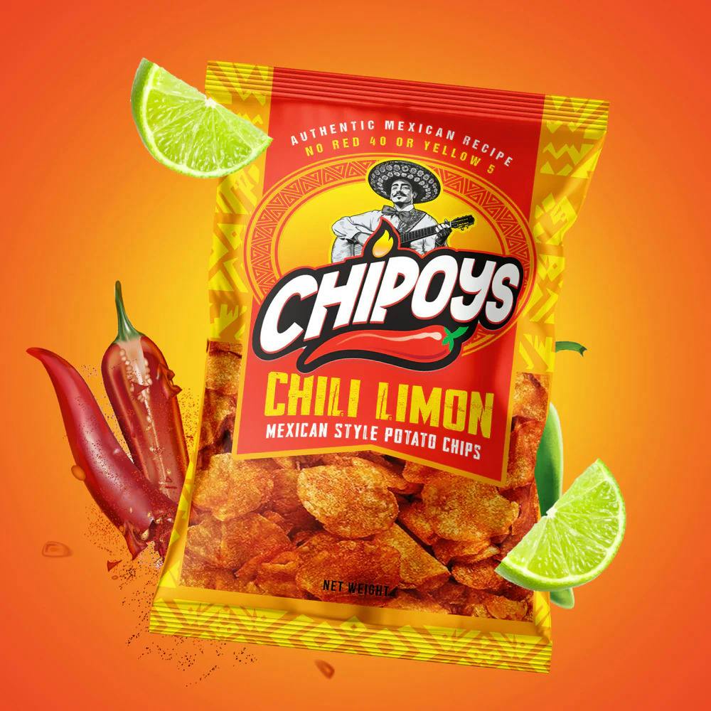 Chipoys | Mexican Style Potato Chips | Chili Limon