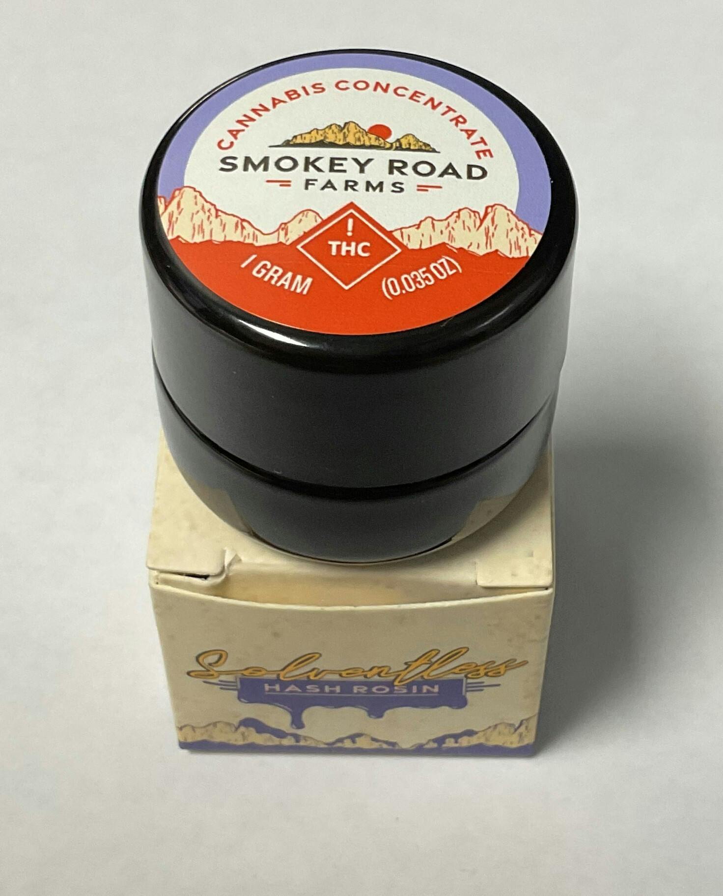 Smokey Road Farms | 1g Hash Rosin Wax | Cake Fuel #13 (I)