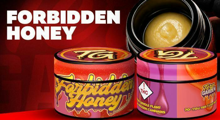 Terp Garden | 1g Cold Cure Live Rosin | Forbidden Honey (S)