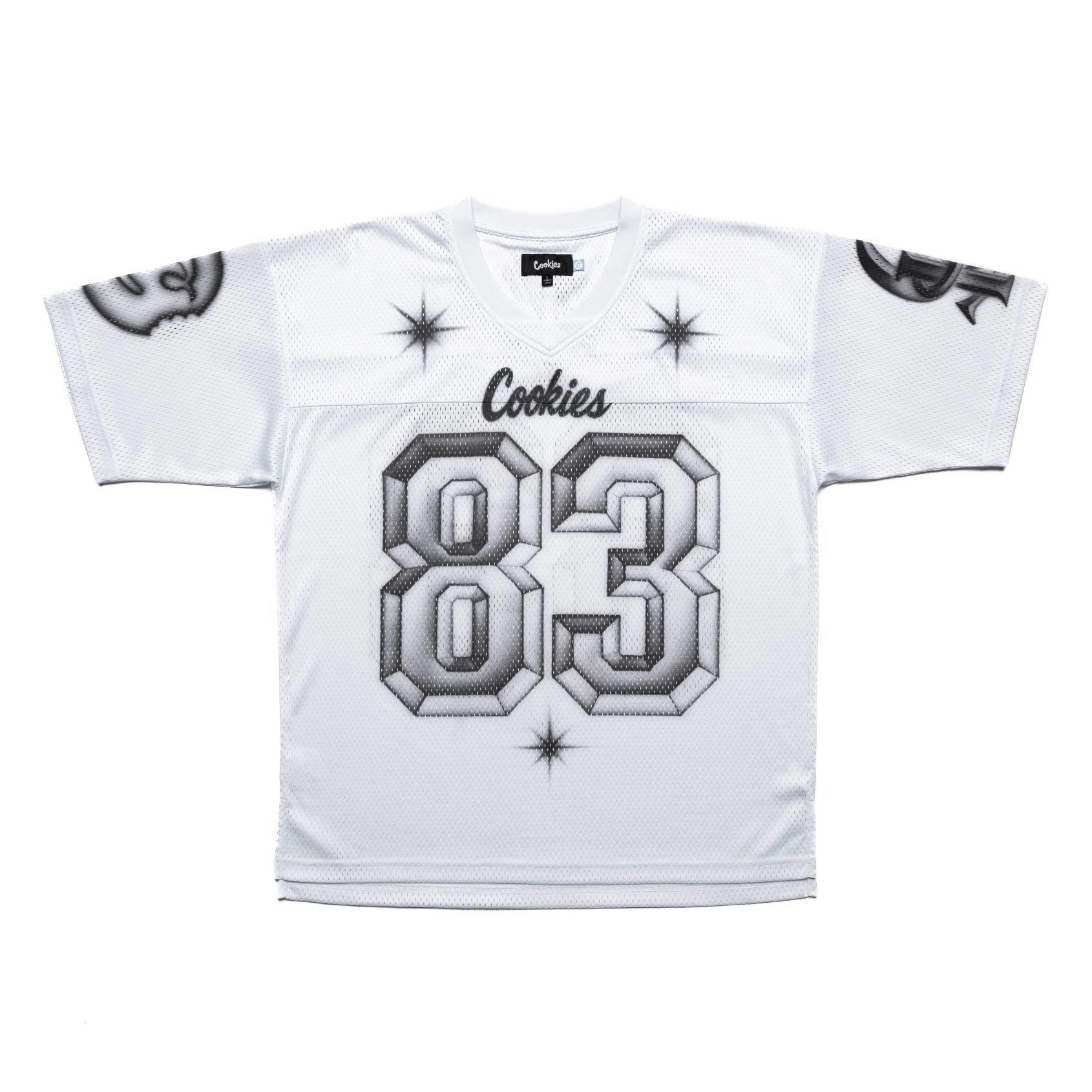 Cookies | Draft Day White Football Jersey | XL
