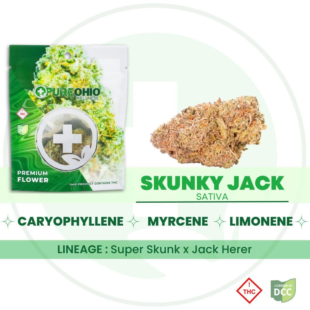 Skunky Jack (S) Flower