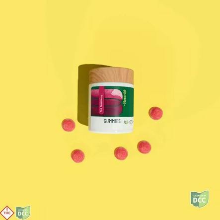 Gummies - Red Raspberry (I) - 100mg, 10pk