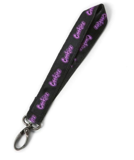 Cookies - Original Mint 6.5" Small - Lanyard - Black/Purple