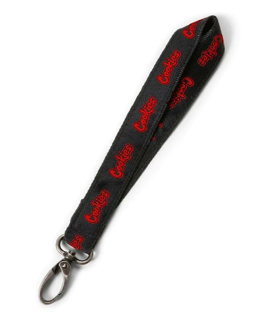 Cookies - Original Mint 6.5" Small - Lanyard - Black/Red