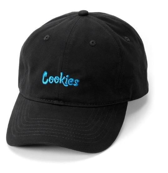 Cookies - Original Mint Cotton Canvas - Dad Hat - Black/Cookies Blue