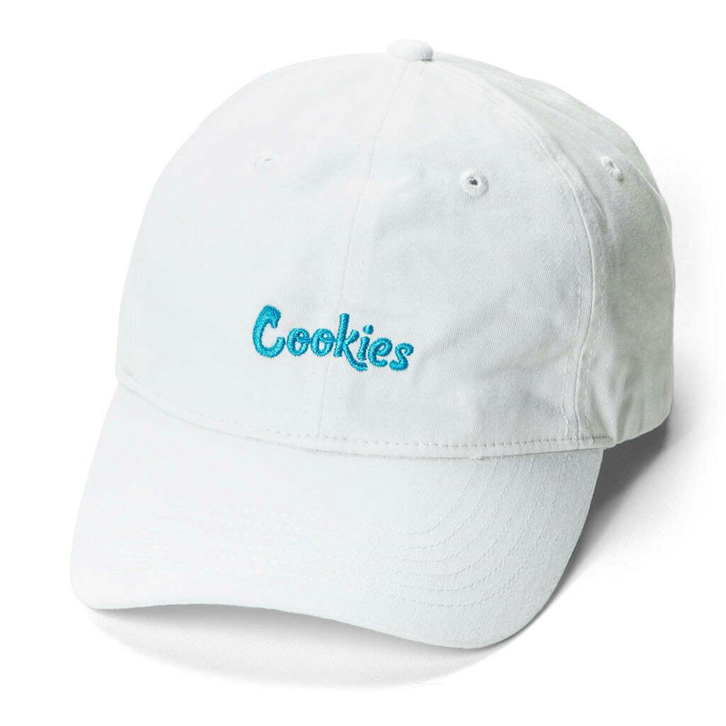 Cookies - Original Mint Cotton Canvas - Dad Hat - White/Cookies Blue