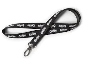 Cookies - Original Mint 18" Large - Lanyard - Black/White