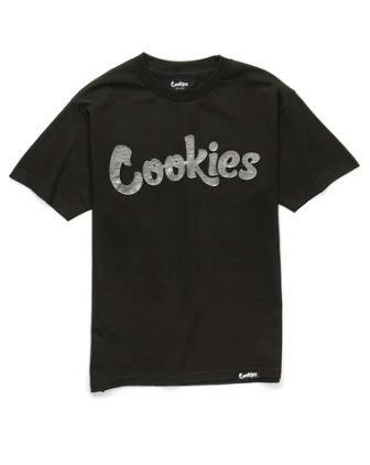 Cookies - Original Mint Logo - Tee - Black/Silver - XL