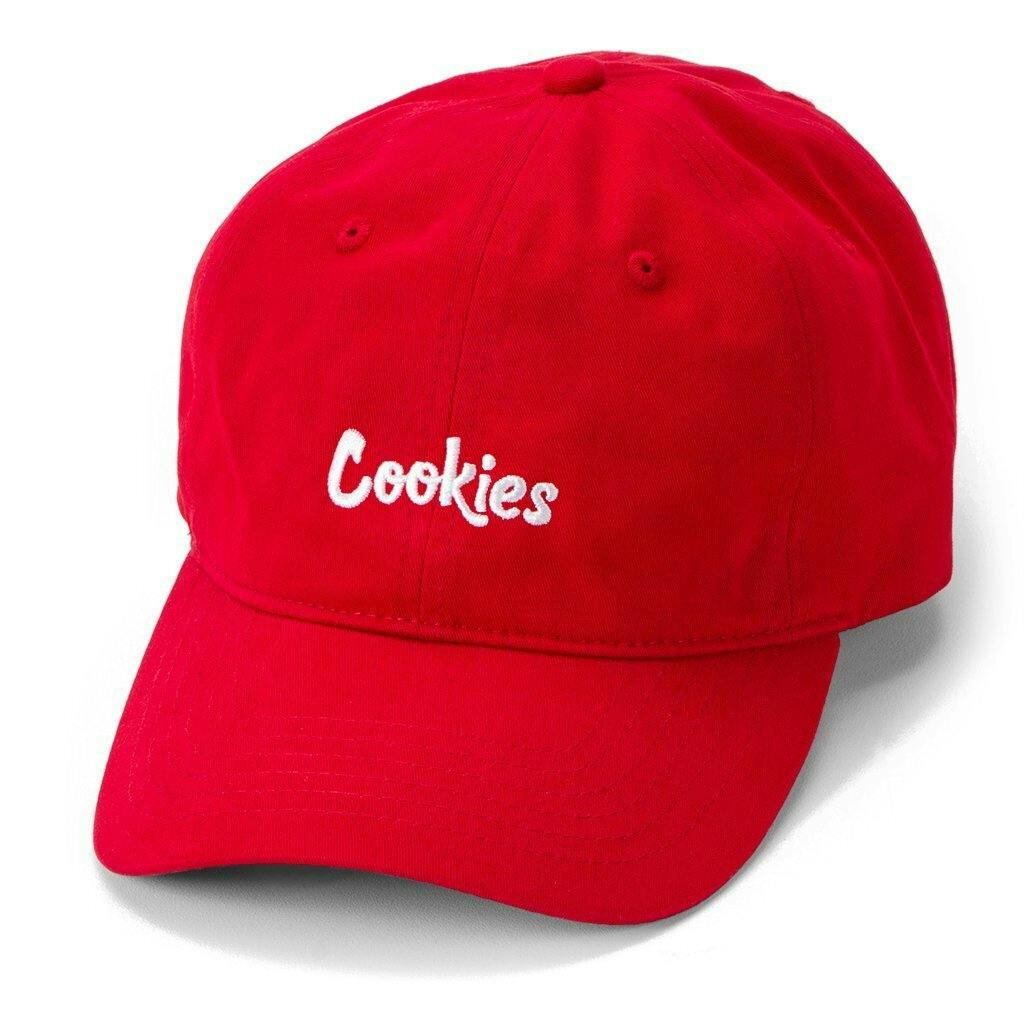Cookies - Dad Hat - Original Mint - Cotton Canvas - Red/White