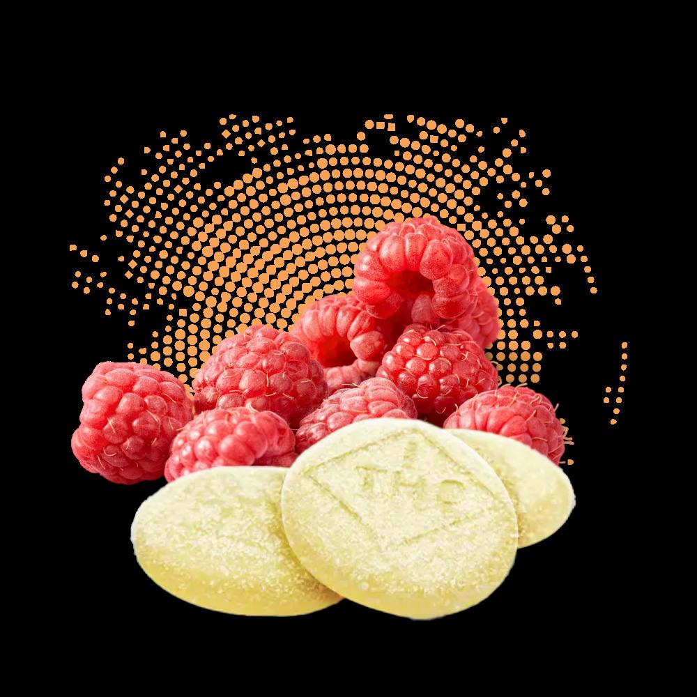 Raspberry - C-Bite - 100mg - 10ct at Cookies Miami Dispensary