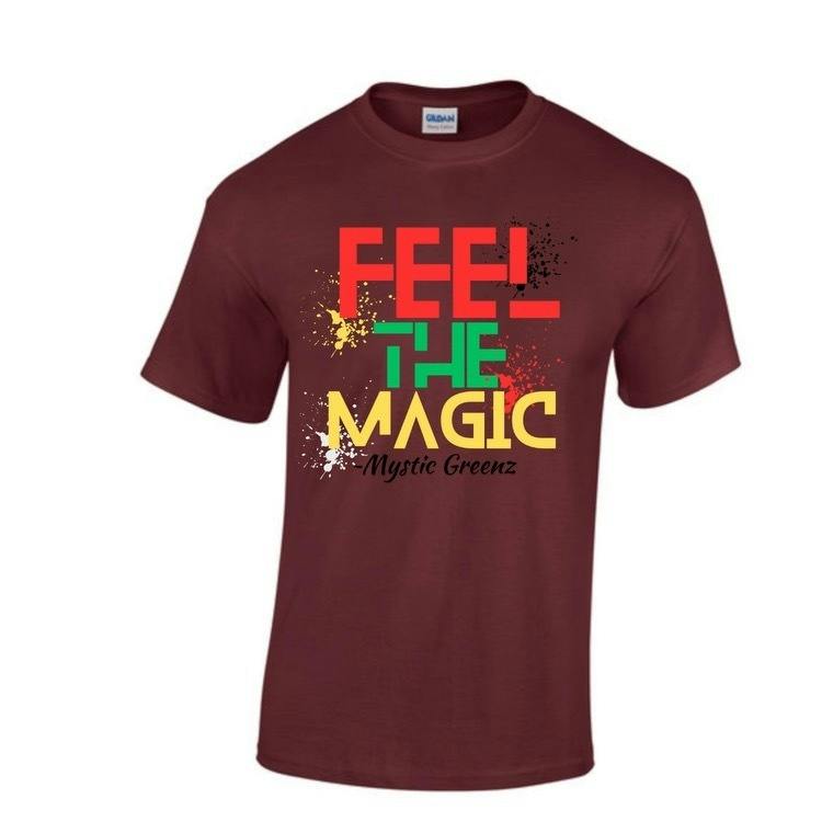 Mystic Greenz Maroon Tee S