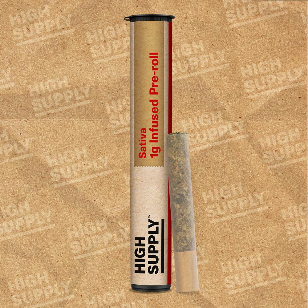 High Supply First Class Runtz 1.0g Infused Pre Roll Sativa at Mystic Greenz